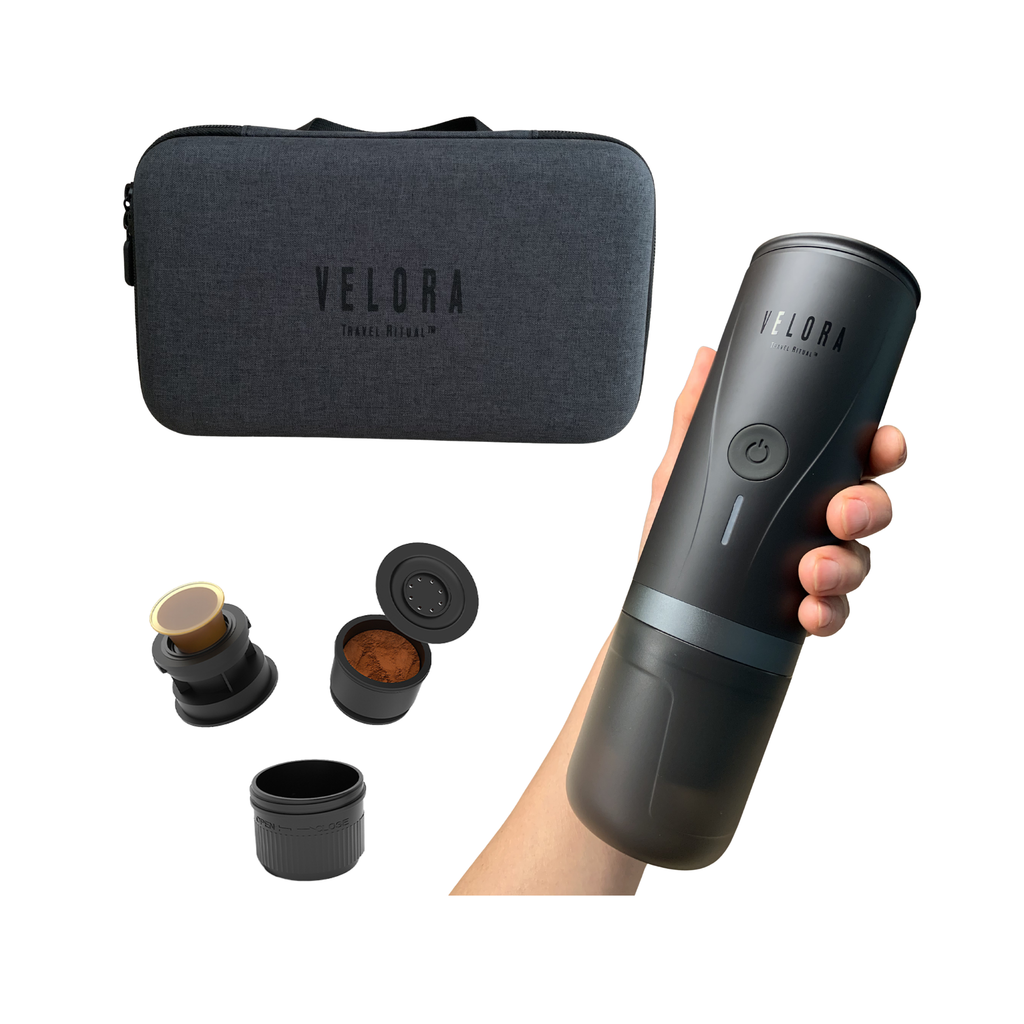 VELORA™ – Macchina da Caffè Portatile Espresso