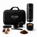 Velora Travel Ritual – Macchina da Caffè Espresso Portatile 2 in 1