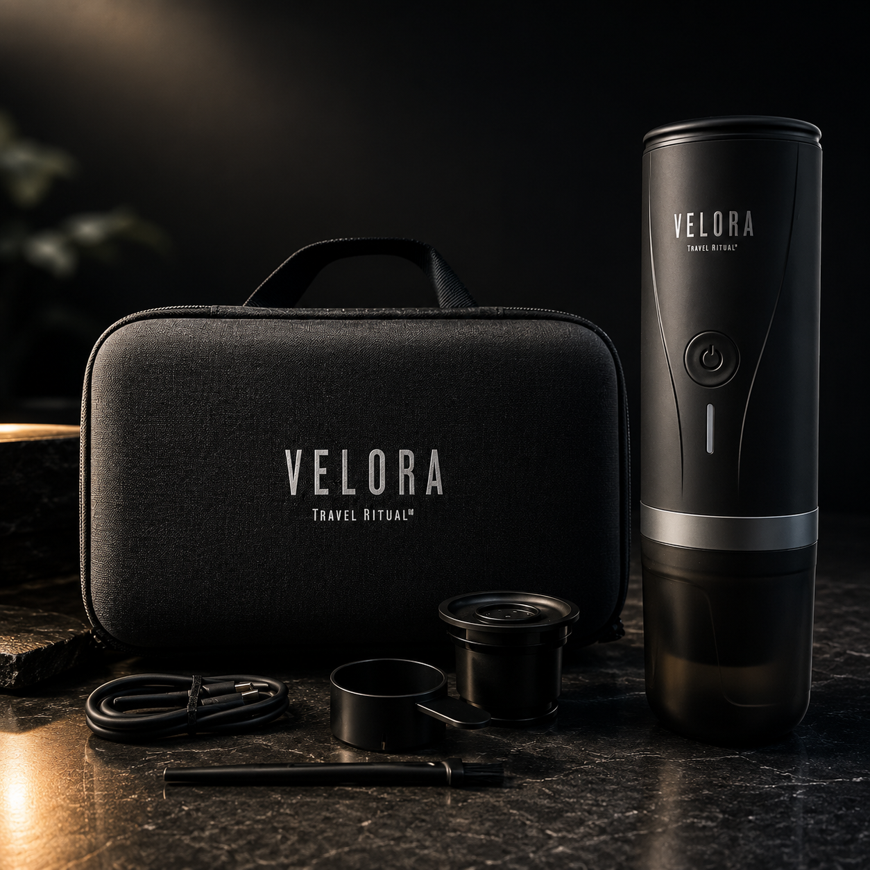VELORA™ – Macchina da Caffè Portatile Espresso
